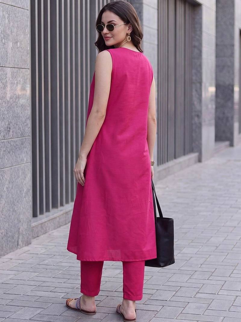 Women Regular Kurta with Trousers