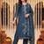 Women Floral Embroidered Regular Thread Work Kurta with Trousers & With Dupatta