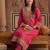 Women Ethnic Motifs Embroidered Regular Kurta with Trousers & With Dupatta