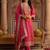 Women Ethnic Motifs Embroidered Regular Kurta with Trousers & With Dupatta