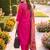 Women Ethnic Motifs Regular Kurta with Trousers & With Dupatta