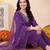 Women Ethnic Motifs Regular Kurta with Trousers & With Dupatta