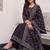 Women Ethnic Motifs Embroidered Regular Thread Work Pure Cotton Kurta with Trousers & With Dupatta