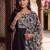 Women Floral Regular Thread Work Kurta with Trousers & With Dupatta
