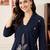 Women Ethnic Motifs Embroidered Empire Thread Work Kurta with Palazzos