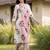 Women Floral Printed Empire Pure Cotton Kurta with Trousers
