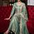 Women's Beautiful Embroidery Work Fendy Satin Fabric Straight Kurta Sharara and Dupatta Set