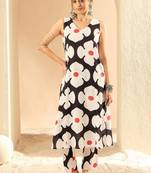 Women Floral Printed Regular Pure Cotton Kurta with Trousers