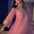 Embroidery Crepe Fabric Flared Kurta Pant Set