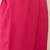 Pink Solid A-Line Kurta Trousers Set