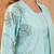 Women cotton embroidered tunic with palazzos