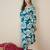 Women Floral Printed Cotton Kurta with Trousers