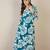 Women Floral Printed Cotton Kurta with Trousers
