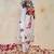 Women Floral Printed Regular Kurta with Trousers