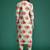 Floral Printed Mirror Work Pure Cotton Kurta with Trousers