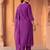 Women Ethnic Motifs Embroidered Regular Thread Work Liva Kurta with Trousers & With Dupatta