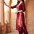 Women Ethnic Motifs Embroidered Regular Thread Work Liva Kurta with Trousers