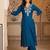 Women Ethnic Motifs Embroidered Regular Thread Work Kurta with Palazzos