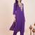 Women Ethnic Motifs Embroidered Regular Kurta with Trousers