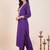 Women Ethnic Motifs Embroidered Regular Kurta with Trousers