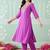 Women Ethnic Motifs Embroidered Regular Thread Work Kurta with Trousers