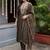 Women Ethnic Motifs Embroidered Regular Thread Work Liva Kurta with Trousers & With Dupatta
