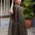 Women Ethnic Motifs Embroidered Regular Thread Work Liva Kurta with Trousers & With Dupatta