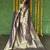 Beige and black paithani silk blend saree with peacock motif