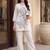 Women Floral Embroidered Regular Thread Work Pure Cotton Kurti with Trousers