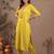 Women Ethnic Motifs Regular Sequinned Kurta with Trousers