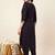 Women Ethnic Motifs Embroidered Regular Thread Work Kurta with Trousers