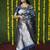 Navy blue silk blend banarasi zari woven saree with blouse