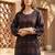 Women Ethnic Motifs Printed Regular Pure Cotton Kurta with Trousers
