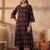 Women Ethnic Motifs Printed Regular Pure Cotton Kurta with Trousers