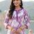 Women Floral Printed Regular Pure Cotton Kurta with Trousers
