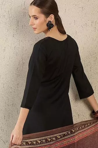 Women Ethnic Motifs Regular Kurta with Trousers & With Dupatta