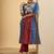 Women Floral Printed Panelled Pure Cotton Kurta with Trousers