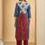 Women Floral Printed Panelled Pure Cotton Kurta with Trousers