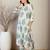 Women Floral Printed Regular Pure Cotton Kurta with Trousers