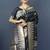 Black banarasi silk blend saree with silver zari border & woven pallu
