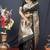 Black banarasi silk blend saree with zari border & woven pallu
