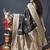 Black banarasi silk blend saree with zari border & woven pallu