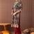 Women Ethnic Motif Printed Pure Cotton Straight Kurta Trousers Set