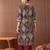 Women Ethnic Motif Printed Pure Cotton Straight Kurta Trousers Set