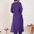 Women Ethnic Motifs Embroidered Regular Thread Work Kurta with Trousers