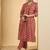 Women Printed Regular Pure Cotton Kurta with Trousers
