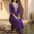 Women Ethnic Motifs Embroidered Regular Kurta with Trousers