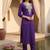 Women Ethnic Motifs Embroidered Regular Kurta with Trousers