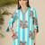 Floral Screen Printed V-Neck Pure Cotton Straight Kurta With Trousers