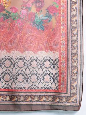 Solid Kurta With Trousers & Dupatta 4